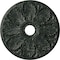 Ekena Millwork Milan Ceiling Medallion (Canopies up to 4 5/8"), 24 1/2"OD x 3 1/2"ID x 1"P, Painted Turtle Crackle CM24MIPTC - alternate 1